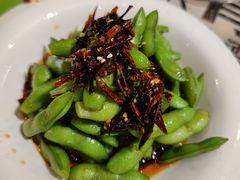 凉拌毛豆-美膳居川菜馆油焖大虾烧烤(卓刀泉店)