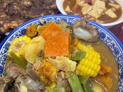 -北京龙庆四季香农家饭庄·灶台鱼·碳烤虹鳟鱼(龙庆峡店)