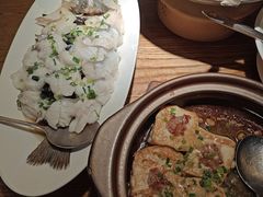 清蒸鲜鲈鱼-金苑酒家·客家菜·广东老字号(万象店)