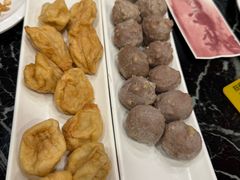 自制鱼豆腐-潮汕美牛肉丸火锅店(天宁寺店)