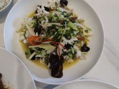 雪菜冬笋炒目鱼-虎哥私房菜(馒头山店)