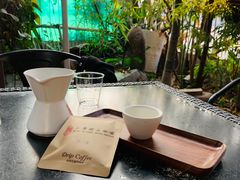 靠窗位-豆舞咖啡(民乐路店)