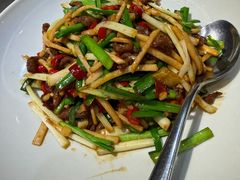 燕干韭菜炒鲜竹笋-南麓·浙里(外滩店)
