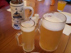 黄啤-普兰达德国餐厅·德式脆皮烤猪肘·自酿啤酒(观唐店)