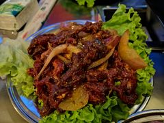 秘制牛肉-老姐石板烧烤+铜炭火锅(总店)