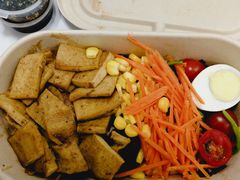 烤豆腐素食餐-GuaKa活力健康餐(南京西路店)