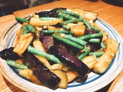 茄子烩豆角-静一餐厅·湖北菜(前门创始店)