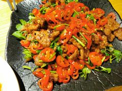 小炒黄牛肉-赤宴·川菜(玉林店)