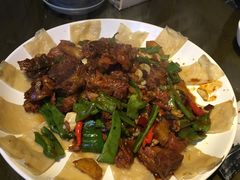 排骨炖豆角-丰谷小镇