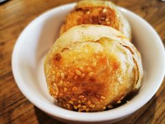自制烧饼-安诚居干锅鸭头(八角店)