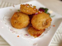 椒盐藕夹-怡园饭店-餐厅(四望亭店)