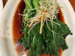 白灼广东菜心-东方亚克西餐厅(西康路店)