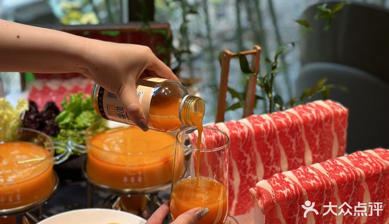 这样做的内蒙黄番茄火锅，真的泰泰泰香了！🤤🌟