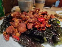 紫苏鸡脆骨-缘生态云南菜·野生菌庭院餐厅(华侨城店)