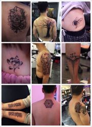 动物-蜉蝣刺青纹身定制