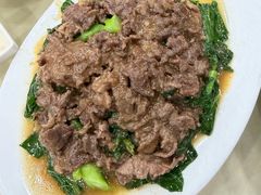 芥兰炒牛肉-车头老二大排档