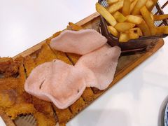 酥炸鸡翅配薯条-龙记香港茶餐厅(久光百货店)