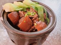 鹌鹑蛋红烧肉-旅马餐厅(茅家埠店)