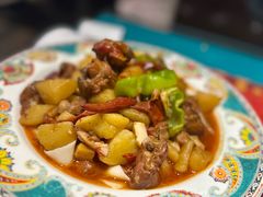 新疆沙湾大盘鸡-巴依老爷新疆美食(天津远洋乐堤港店)