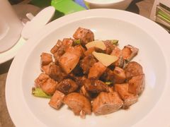 珍菌牛肉粒-汤城小厨•粤菜•靓汤(苏州街店)