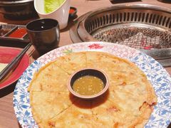 日式海鲜饼-万福·和牛炭火烧肉店(苏州中心店)