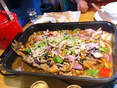 豆豉味烤清江鱼-小小河边鱼(天润城店)