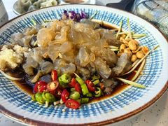 捞汁蛰头-巧克力渔家.小船海鲜胶东菜(万平口店)