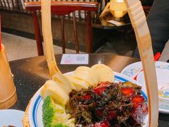 龙井脆皮茶香肉-老头儿油爆虾·知味杭州(爱琴海购物中心)