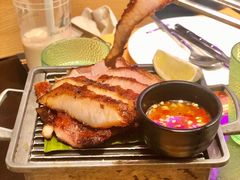 炭烧秘制猪颈肉-simply thai天泰(世纪汇店)