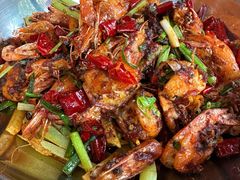 干锅香辣虾-馋嘴蛙火锅