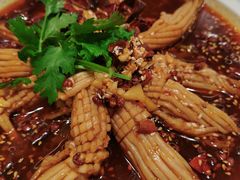 香辣火箭鱿鱼-青叶202都市餐厅(迪诺水镇店)