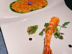 煎虎头虾配米型面-弦月窗LUNETTE BY AMANDA(复兴路店)