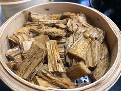 热卤腐竹-赞花婆鲜兔辣卤火锅