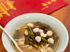 虾爆鳝面-奎元馆.百年奎元.非遗传承(西湖边的解放路店)