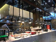 自助取餐区-杭州钱江新城万怡酒店-西餐厅