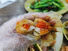 咸蛋黄金沙虾-贞姨美食·老字号海鲜大排档