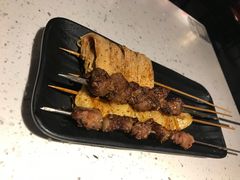 热气羊肉串-京韵胡同·酱香羊蝎子火锅涮肉(长寿路店)