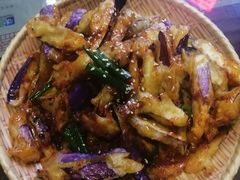 焦烧杭茄-松针蔡记蒸饺(花园路店)