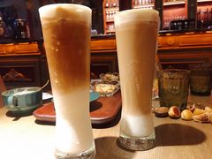 芒果厚乳拿铁.-老欧洲咖啡·西餐(后湖店)