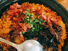 正宗广东腊肉煲仔饭-馬蘭花開(车站大道店)