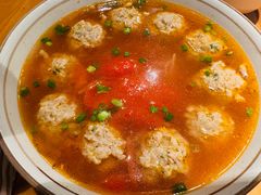 番茄豆芽圆子汤-永乐饭店