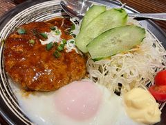 日式牛肉汉堡定食-平成屋·午肴夜酒(四川北路店)