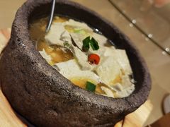 自制石锅豆腐-羊之道草原味道清真餐厅(番禺店)