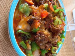 -歹歹的加个面过油肉拌面