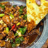 青岛这家人均40炒鸡绝了[流泪]灵魂现烙大饼香香