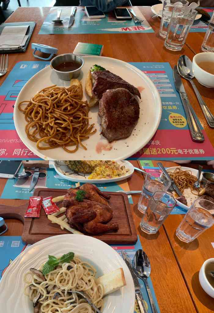 伯顿西餐厅(塘厦建安广场店)-"感觉还可以,但是菜品味道还可以,可以更