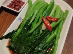 白灼广东菜心-南拳十三姨·潮汕砂锅粥(世纪金源店)