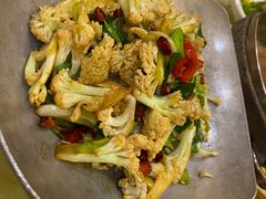 铁锅有机菜花-清真·三德隆饭庄(桥梓口店)