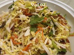 圆白菜拌海蜇-渔娘渔家丹东海鲜(东直门店)