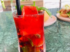 野莓冰砖气泡汁-The Rug Cafe(王府中环店)
